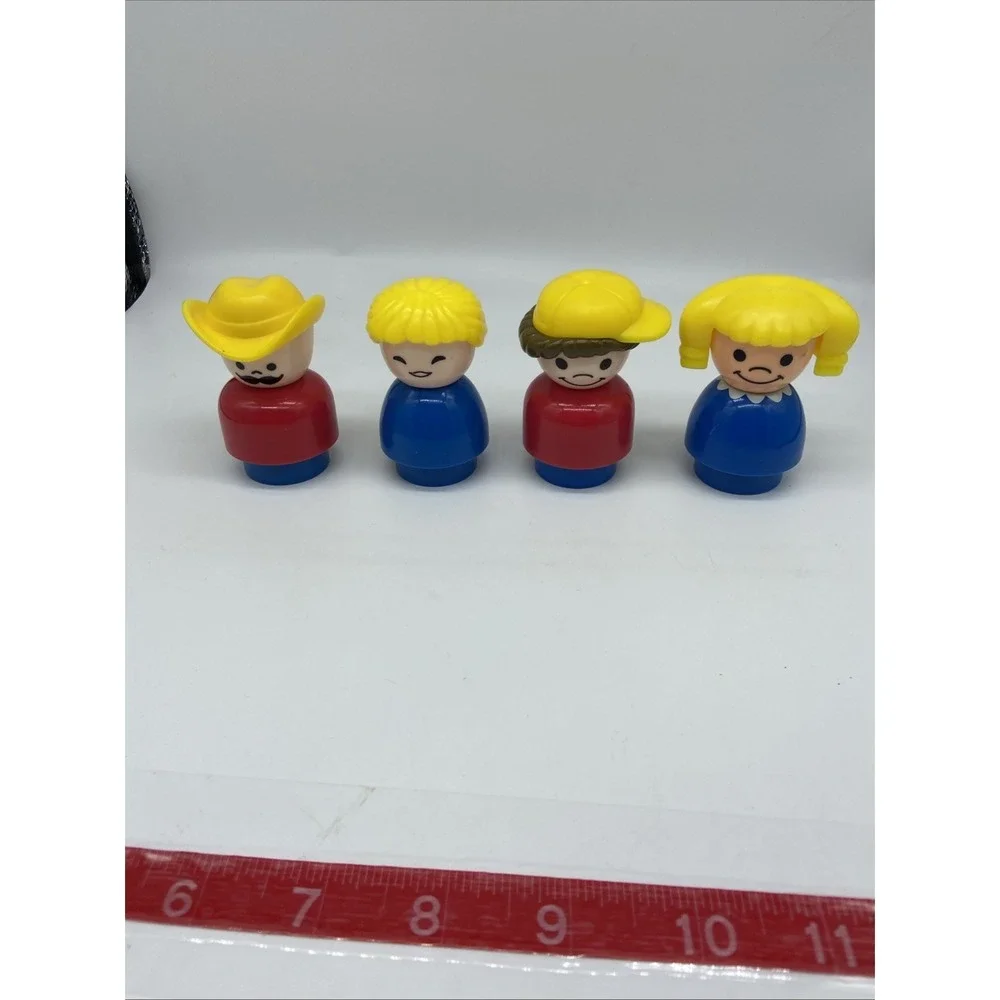 Fisher‎ Price Little People Nostalgic 50th Birthday Farmer Mom Boy Girl 2008